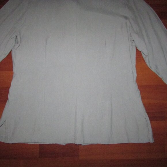 Silk Essentials 100% Silk Charmeuse Blouse - P/L - Picture 10 of 11